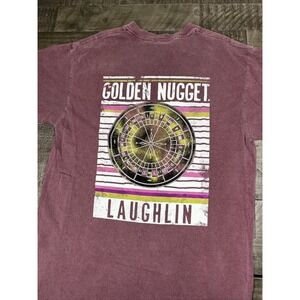 VTG Y2K Golden Nugget‎ Laughlin Nevada Men's T-shirt Roulette Gambling Casino
